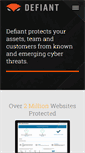 Mobile Screenshot of defiant.com